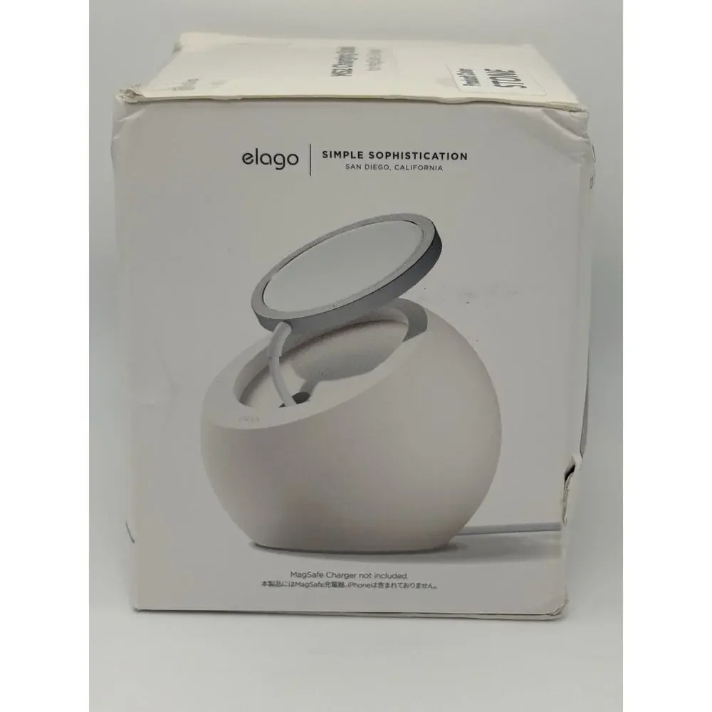 Elago MS2 Charging Stand Compatible with MagSafe Charger - Premium Silicone Stan